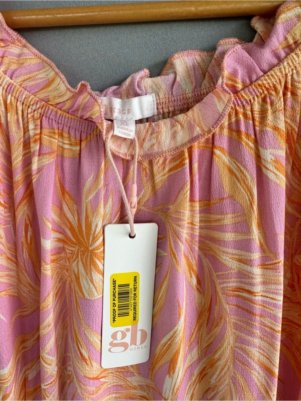 🎉5 for $45🎉 NWT GB Girls dress size XL